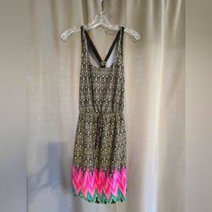 S/M open back mini dress